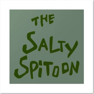 The Salty Spitoon logo Posters and Art